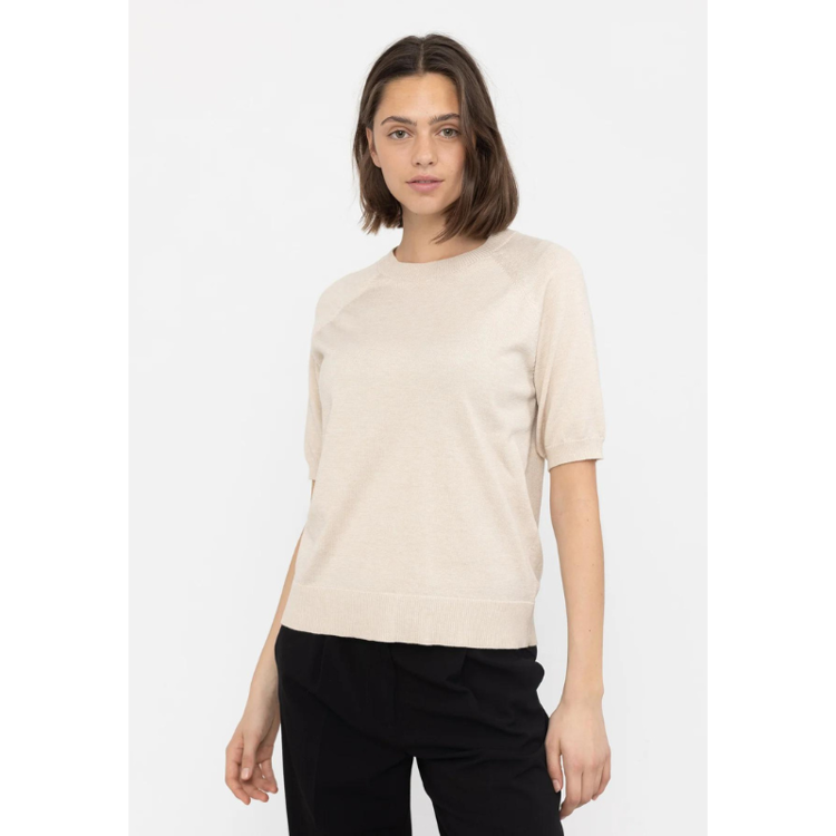 SRmarla o-neck - Whitecap gray