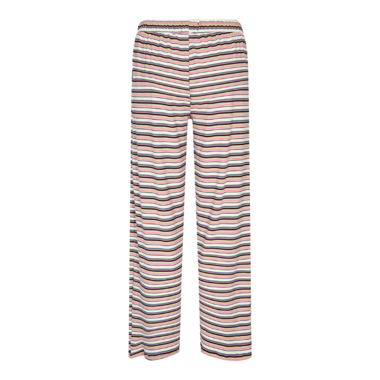 Natalia buks - Pink cold lurex stripes