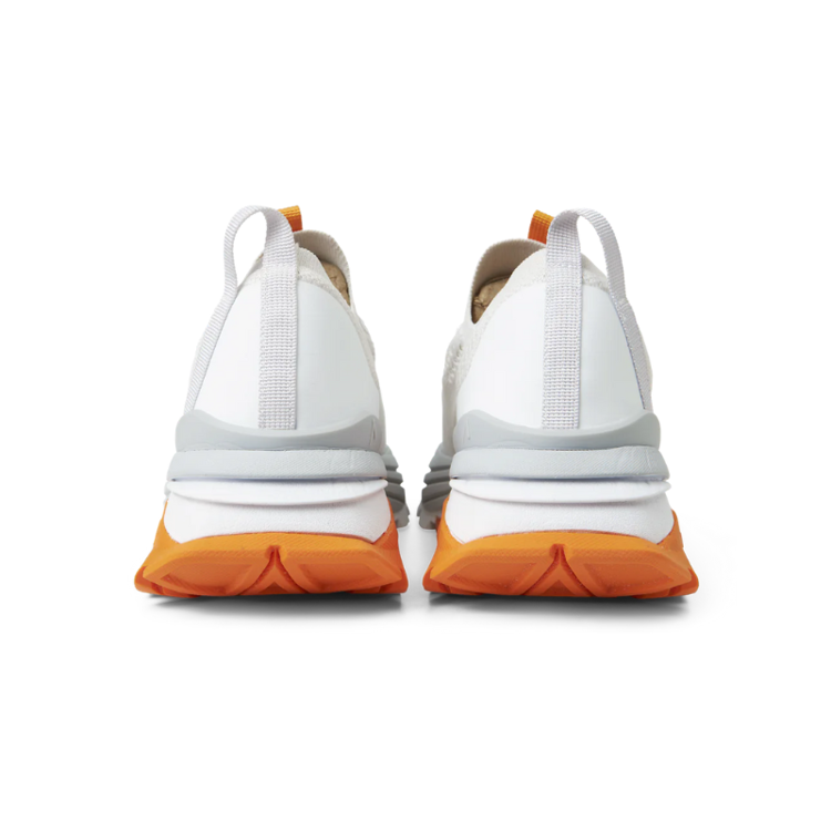 Waste zero sneaks - Soft grey fall orange