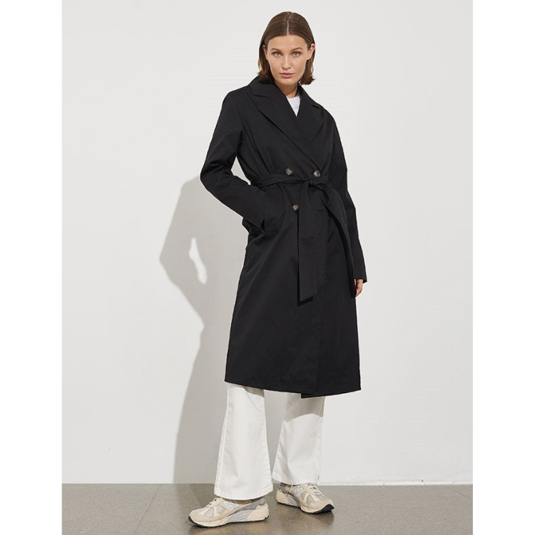 Elabilu trenchcoat - Black
