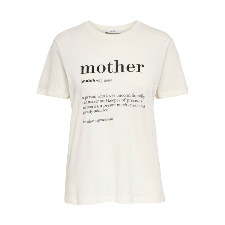 Onlmothers day t-shirt - Cloud dancer