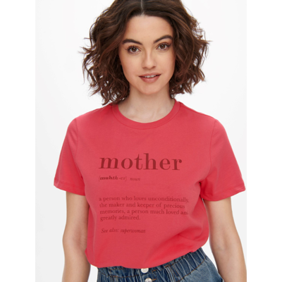 Onlmothers day t-shirt - Geranium