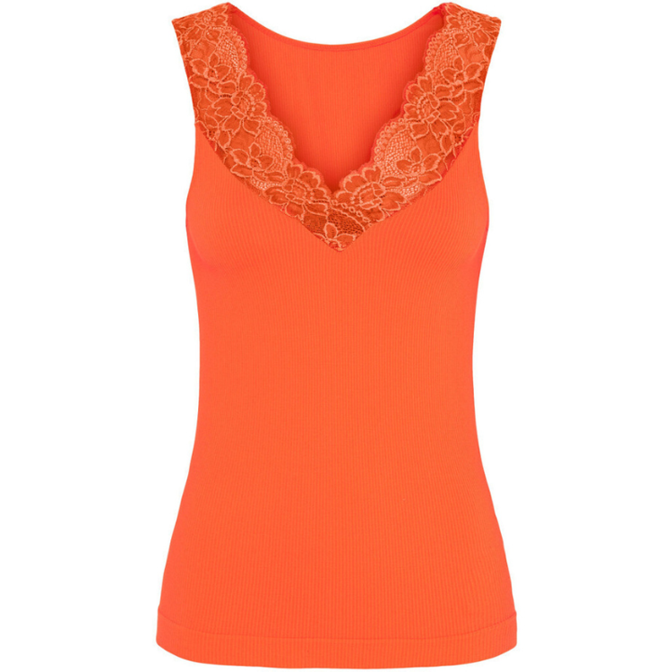 Belen top - Orange fluor