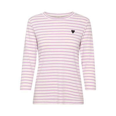 Kaliddy t-shirt - Chalk/lupine - Black heart