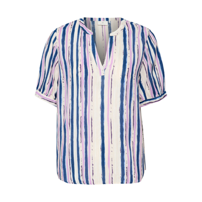 Kaida bluse - Blue/purple