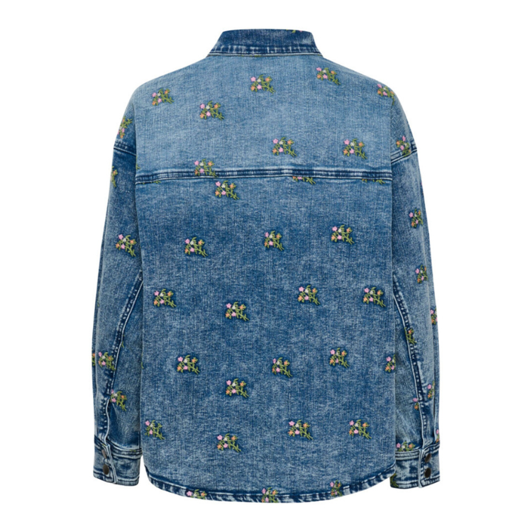 Karue denim jakke - Blue denim jakke
