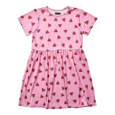 Alma kjole - Pink watermelon
