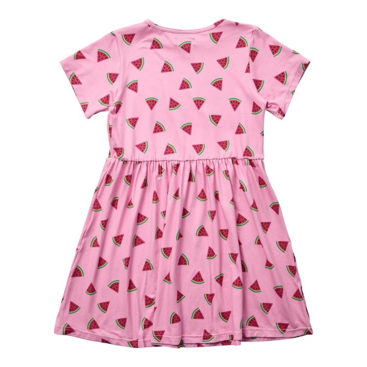 Alma kjole - Pink watermelon