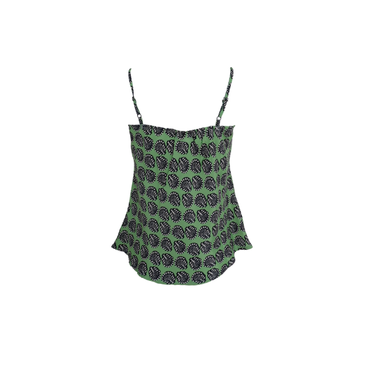 Bcluna top - Native green