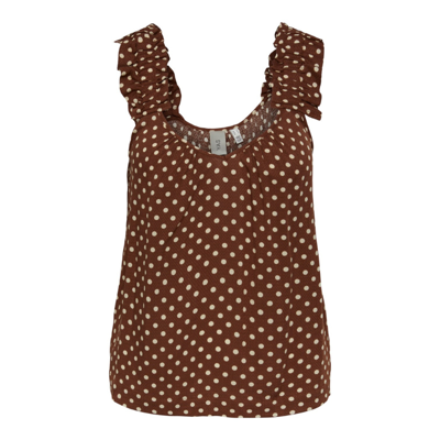 Yasdotti top - Tortoise shell