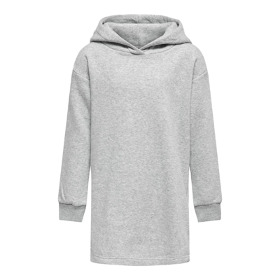 Kogevery kjole - Light grey melange