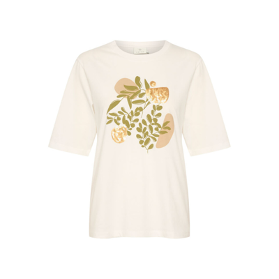 Kacate t-shirt - Chalk/mosstone