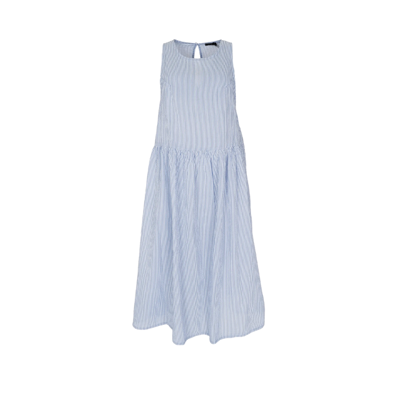 Bctammie kjole - Denim blue