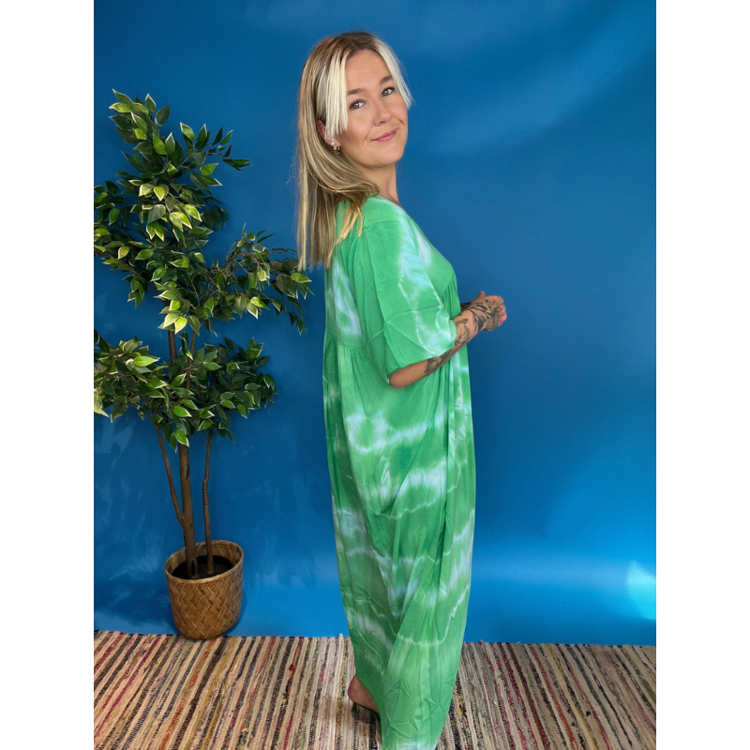 Carla kjole - Green