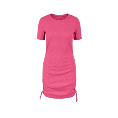 Pcmelly kjole - Hot pink