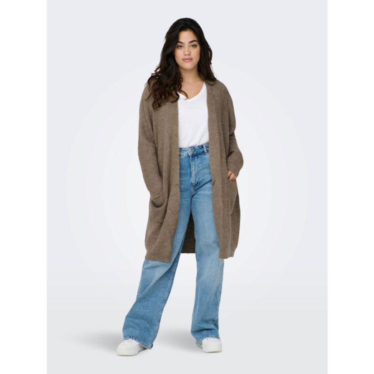 Carjade cardigan - Caribou/melange