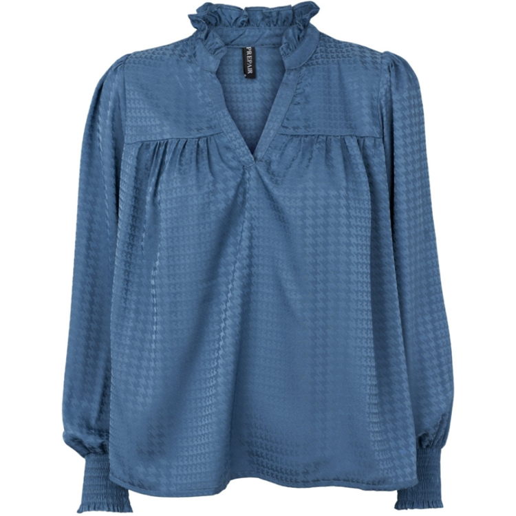 Abby bluse - Blue