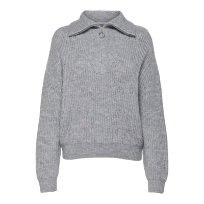 Onlbaker strik - Light grey/melange