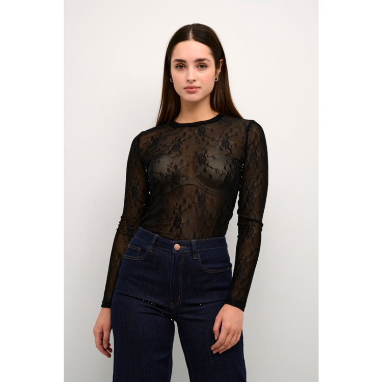 Kanikka t-shirt - Black deep