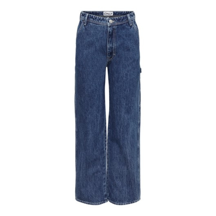 Onlwest bukser - Medium blue denim