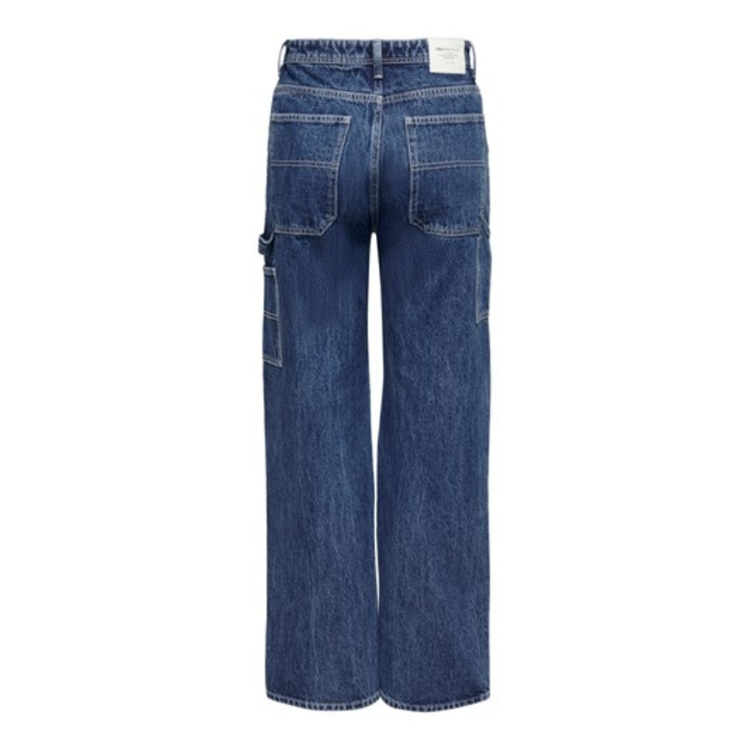 Onlwest bukser - Medium blue denim