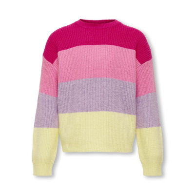 Kogsandy strik - Fuchsia purple/moonlite