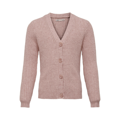 Kognewkatia cardigan - Ash rose/melange