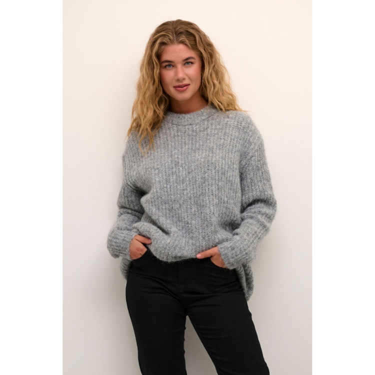 Kaane pullover - Grey melange