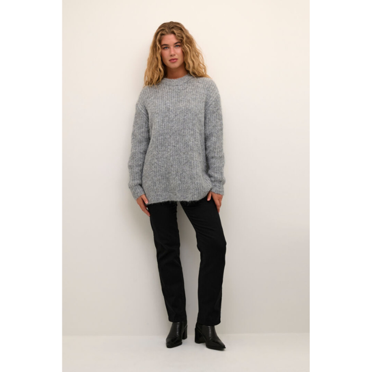 Kaane pullover - Grey melange