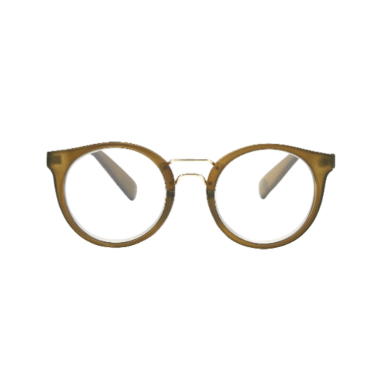 Biella læsebrille - Olive