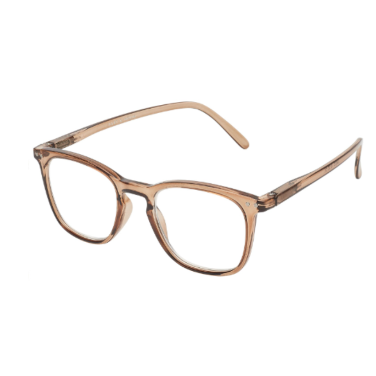 Lazio læsebrille - Walnut