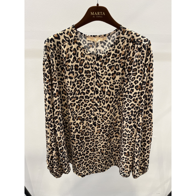 Mdcisabella bluse 5890 - Leo print