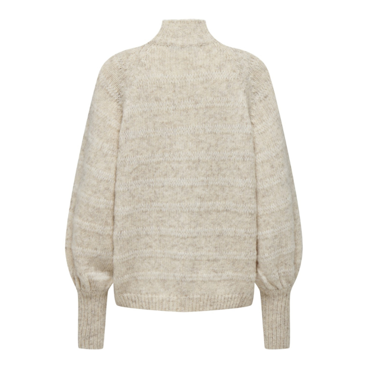 Onlcelina strik - Birch/w. melange