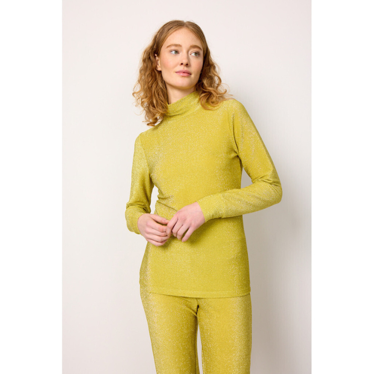 Cattia bluse - Golden lime
