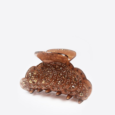 Filuca hårklemme - Brown