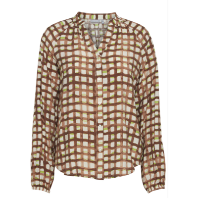 Frmisa bluse - Carafe aop check
