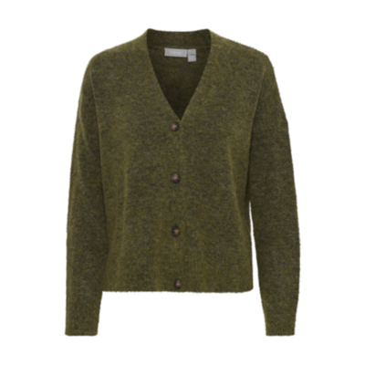 Frsanny cardigan - Rifle green melange