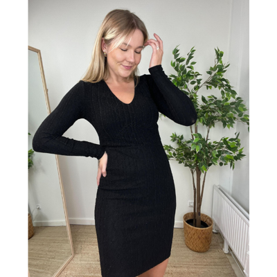 Vmkanz kjole - Black/black