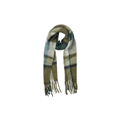 Pcbea scarf - Deep lichen green