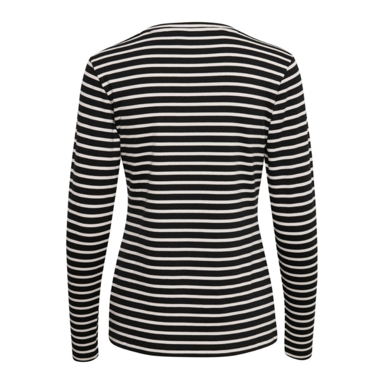 Kaliddy bluse - Black/chalk red heart