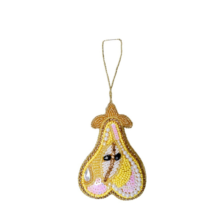 Bcpear julepynt - Yellow