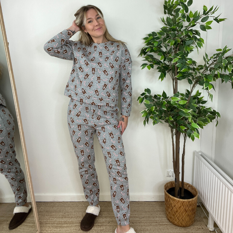 Pcxmas buks - Light grey melange