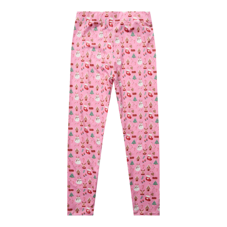 Alma leggings - Christmas time pink