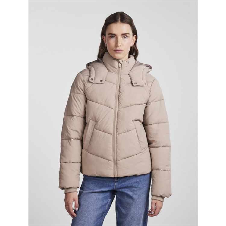 Pcjamilla jakke - Silver mink