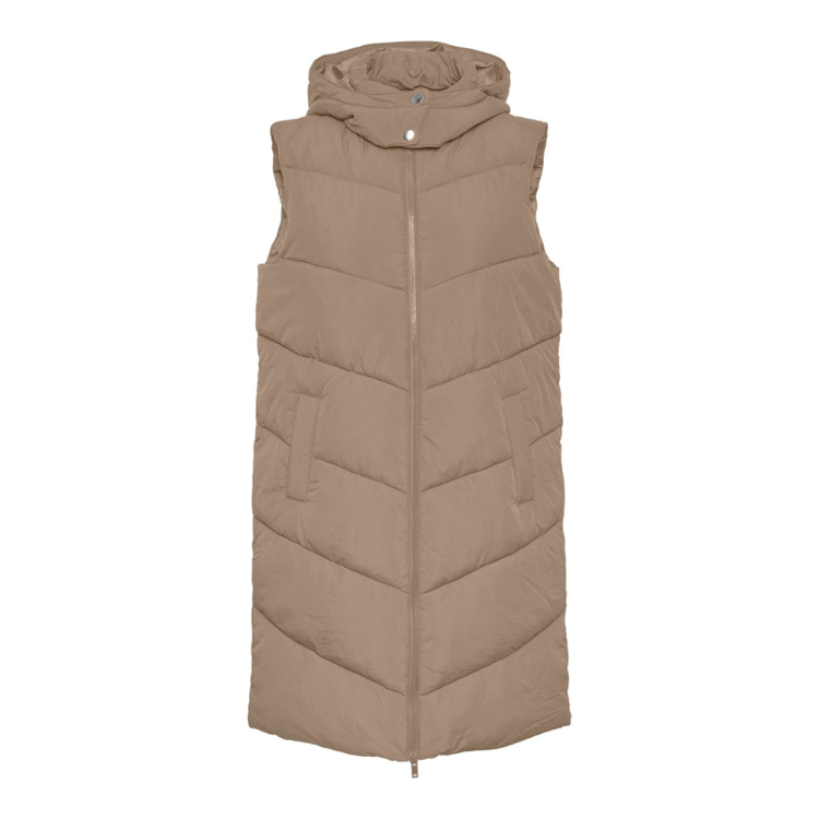 Pcjamilla vest - Silver mink