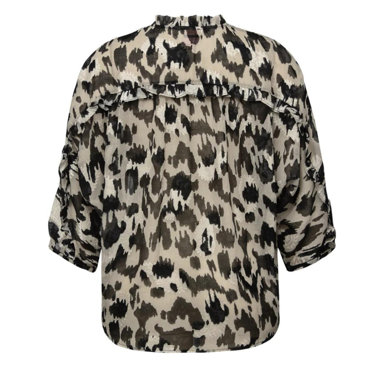 Naja skjorte - Black-cream