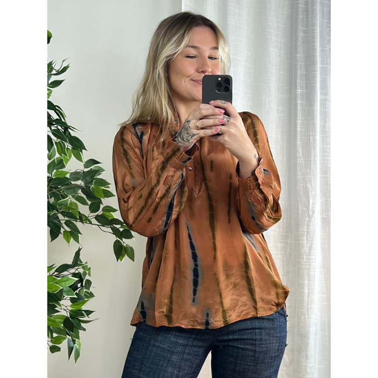 Agnes bluse - Rust