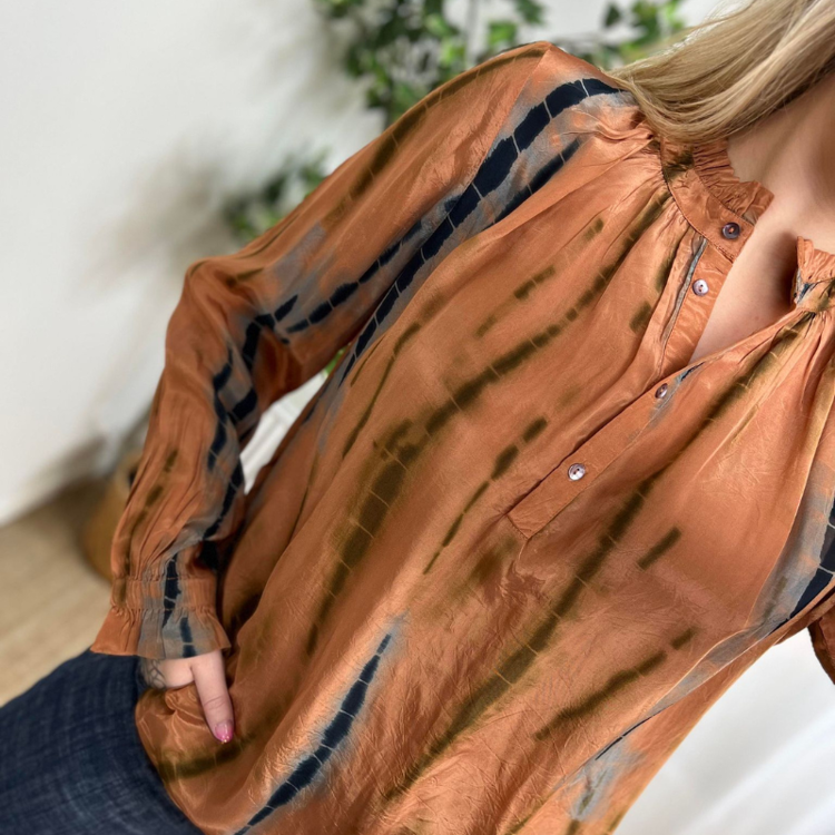 Agnes bluse - Rust