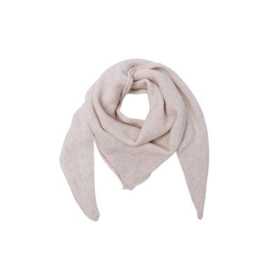 Bctriangle scarf - Natural