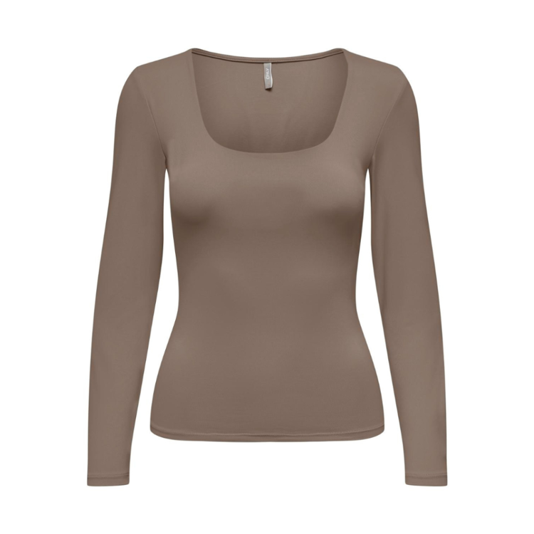 Onlea bluse - Walnut